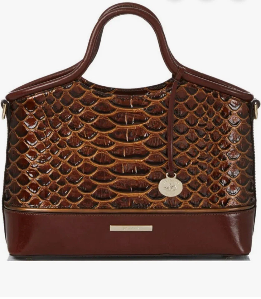 Bolso Cartera Brahmin Melbourne Pequeño Elaine Usado en Excelente Condición Cuero Necan Bellevue Foto 2 de 4