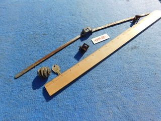 1940 Rock ola MAS 40 Master Cabinet lid or Top Door Lock Assembly & 8RO 620 key