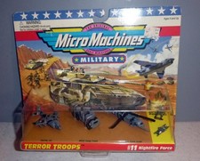 Galoob Micro Machines Military TERROR TROOPS 11 NIGHTFIRE FORCE MOC 1995