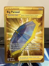 Big Parasol 199/189 Darkness Ablaze Hyper Rare Near Pokemon TCG