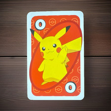 Mattel UNO Pokémon Card, Pikachu NM Comics &...