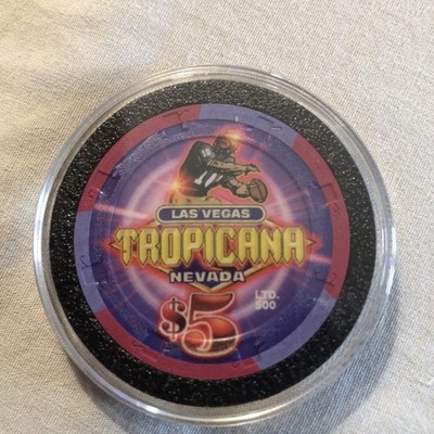 $5 Tropicana/ Big Game Day Casino Chip/Las Vegas/Extremely RARE! LTD 500