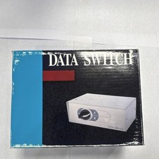 Vintage Data Switch Box Manual A/B Selector Computer Accessory