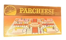 Vintage 1975 Selchow Righter Parcheesi Royal of India Deluxe Edition Board Game 