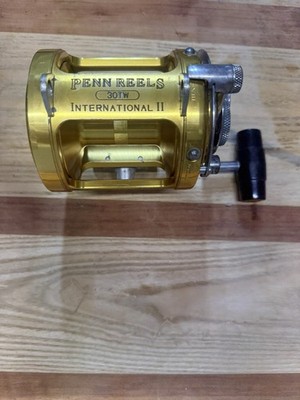 Penn International II 30TW Offshore Lever Drag Reel USA w/ Clamp