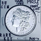 1903 P BU GEM MORGAN SILVER DOLLAR UNC MS+++ U.S. MINT RARE KEY COIN 9057
