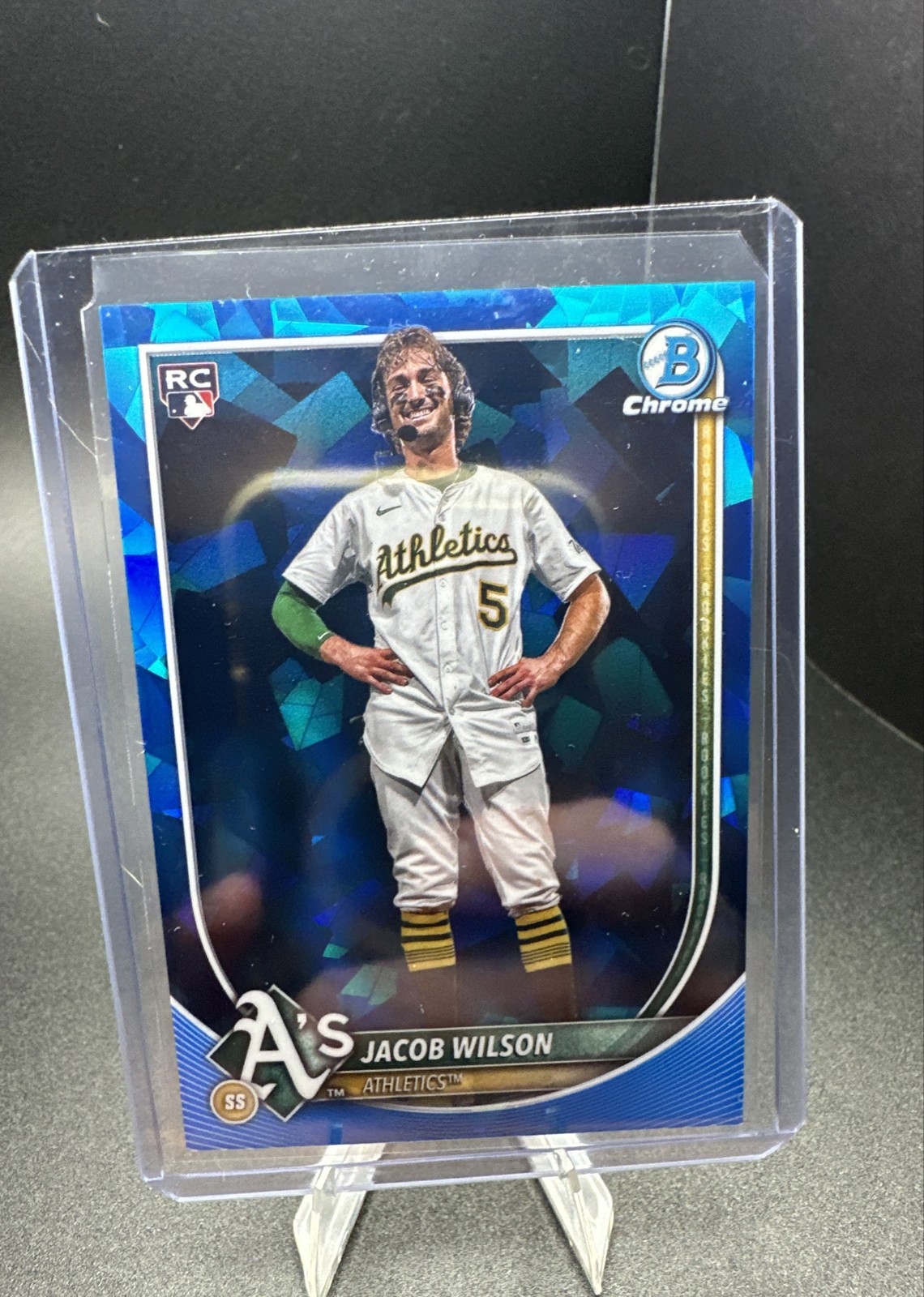 2025 Bowman Chrome Sapphire Edition - Image Variation Jacob Wilson #1 (RC)