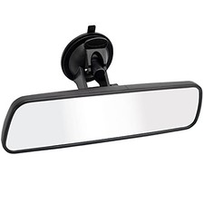 Rear View Mirror, Universal Thickened Anti-glare HD Car Interior Rear White