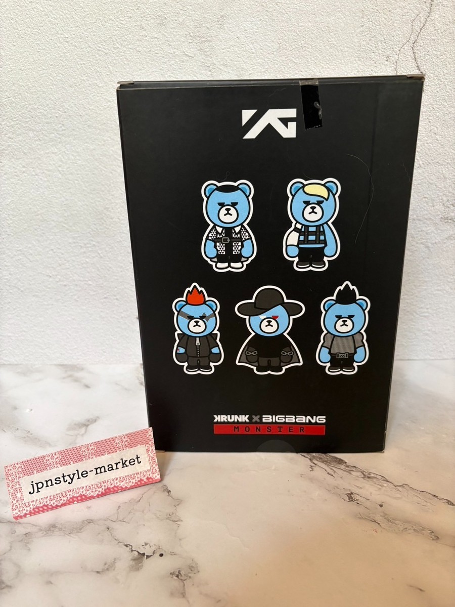 BIGBANG KRUNK★45cm ジヨン GD MONSTER ver. BIGBANG G-DRAGON GD KRUNK Monster Plush Bear Official YG