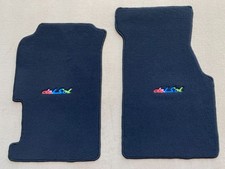 For Honda Crx Del Sol Floor Mat Mats Carpet Black Set Of2 1995-97