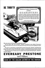 1938 Eveready Batteries Vintage Print Ad Dry Cell Battery Ephemera