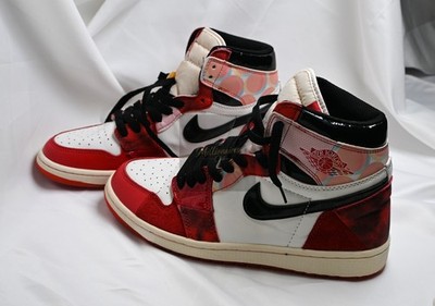 Original Nike Jordan 1 Retro OG x Marvel Spider Man High Next Chapter - UK 8,5
