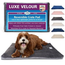 Pet Dreams Dog Crate Pad - Washable Kennel Mat, Crate Pads for Dog Cages