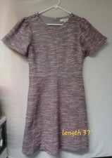 Women's Loft Short Sleeve Dress Size 6 Multicolor 