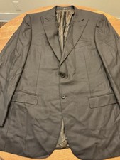 Ermenegildo Zegna Trofeo Silk Wool Sport Jacket Blazer Men  s Size 54L