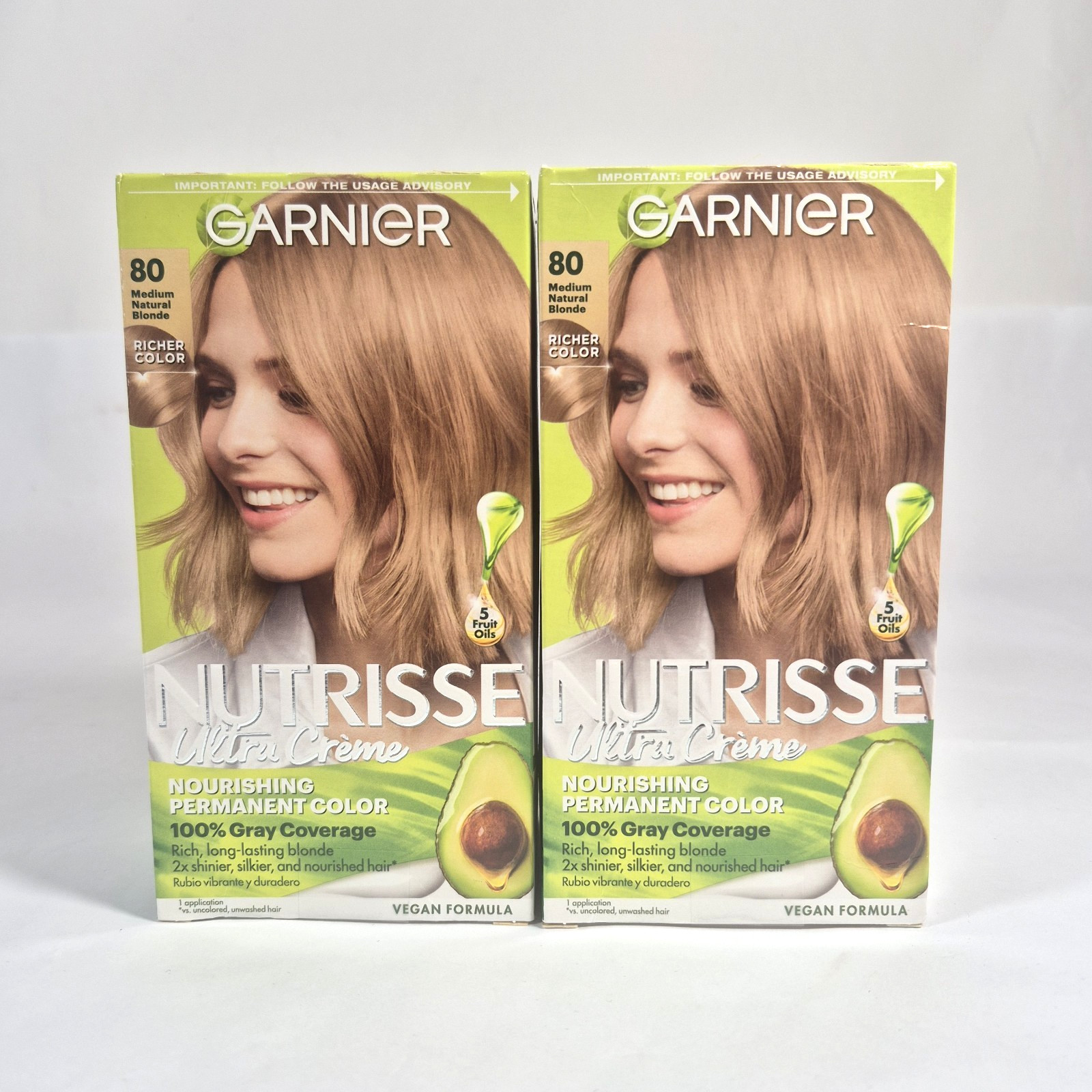 Nutrisse Ultra Creme Permanent Color Medium Natural Blonde 80