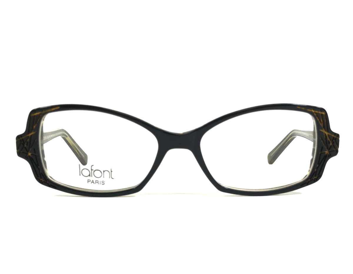 ラフォンヴィンテージHERITAGE Jean Lafont Eyeglasses Frames HERITAGE 118 Black Brown Butterfly
