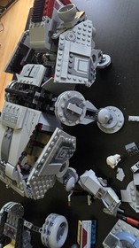 LEGO Star Wars Republic Juggernaut 75413 & AT-TE Walker 75337 Lot &mdash; Partially