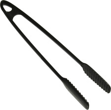 Pinza per Arrosto, Plastica, Lunghezza: 33,2 Cm, Nero, 28692270
