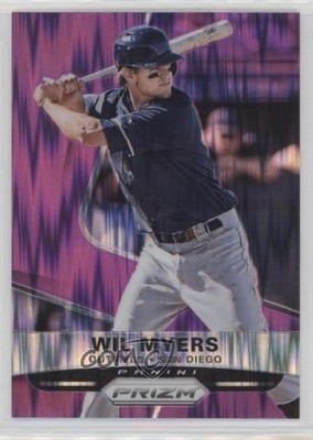 2015 Panini Prizm Purple Flash Prizm 36/99 Wil Myers #146 1s8