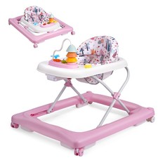 Babyeap Baby Walker,5 in 1 Baby Activity Center with Music and Lights