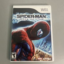 Spider-Man: Edge Of Time (Nintendo Wii, 2011) Complete w/ Manual