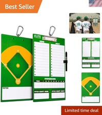 Multi-Sport Dry Erase Coaches Clipboard - 14.5x8.5 for Effective Strategy