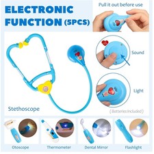 Pretend Play Doctor Kit for Toddlers 3-5 Old