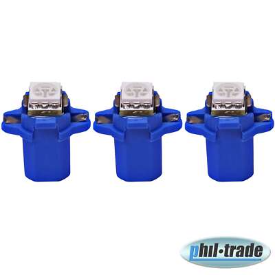 blaue high Power SMD LED Tacho Beleuchtung für VW T3 Bus Golf 2 Polo 86c blau 32