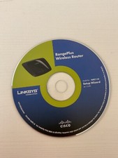 Linksys RangePlus WRT110 Wireless Router Setup Wizard Installation CD