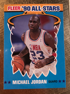 michael jordan 1990 fleer all stars 5