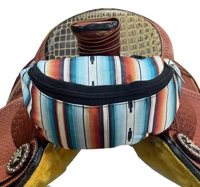 Showman Southwest Print Insulated Nylon Saddle Pouch eBay