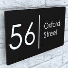 House Number Plaques Floating Effect Acrylic Signs Door Plates Name Wall Display