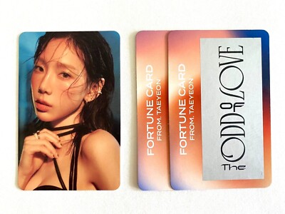 Taeyeon SNSD Official Photocard Concert The ODD Of LOVE With