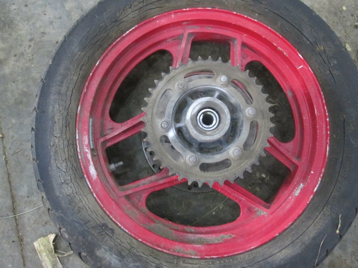 カナダ NINJA 300 FAT TIRE CANDY RED CONTRAST VANDETTA WHEELS 06-11