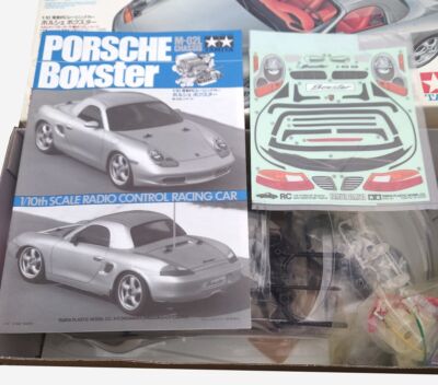 TAMIYA 1/10 RC PORSCHE BOXSTER #58197 Racing Car Model Kit | eBay