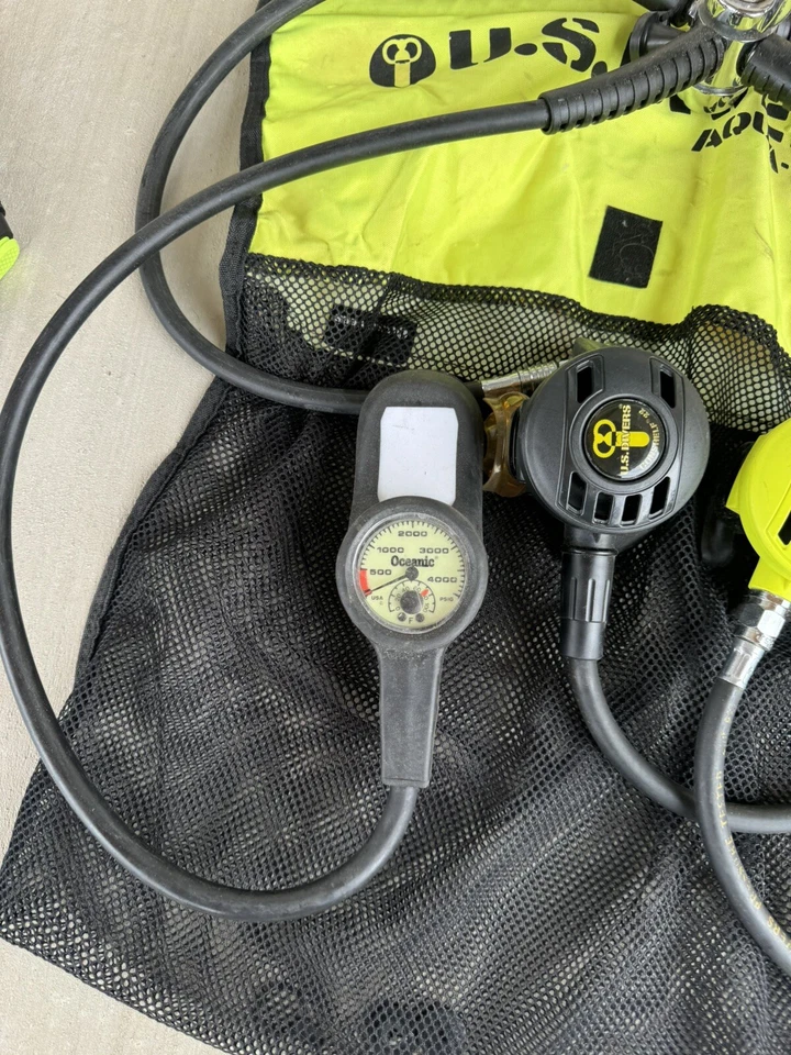 SCUBA DIVING PRE-OWNED U.S.DIVERS CONSHELF 22 FIRST STAGE, CompleteVERY GOOD! - Image 4 of 4