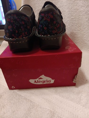 New Box Alegria Dream Fit Dena Shoes Size 40W 489W Sweetums Black 8.5 - Picture 11 of 13