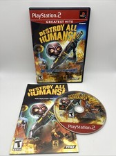 Destroy All Humans PS2 PlayStation 2 Game Complete CIB Tested Works With Manual