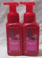 Bath  Body Works Gentle  Clean Foaming Hand Soap Set 2 POMEGRANATE CITRUS FIZZ