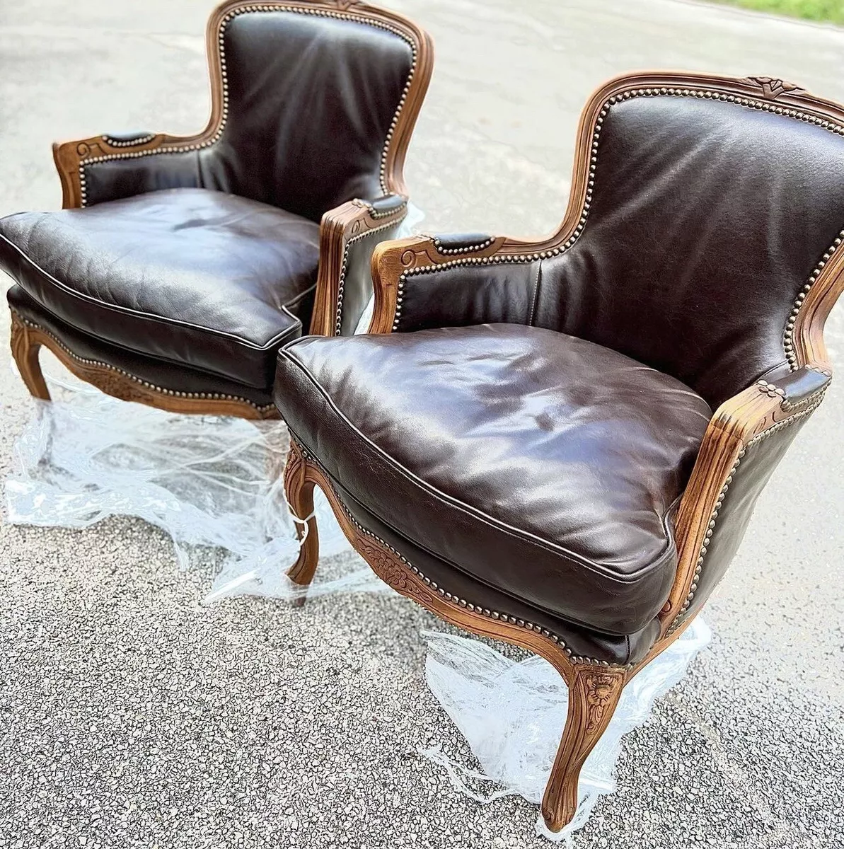 Antique bergere online chairs