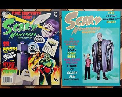 Vintage SCARY MONSTERS Mag #14 NM- (1995) BEATTY Art + Vintage SCARY MONSTERS Mag #14 NM- (1995) BEATTY Art +