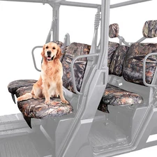KEMIMOTO UTV Split Bench Seat Covers Camo for Can Am Defender MAX DPS HD7 9 10