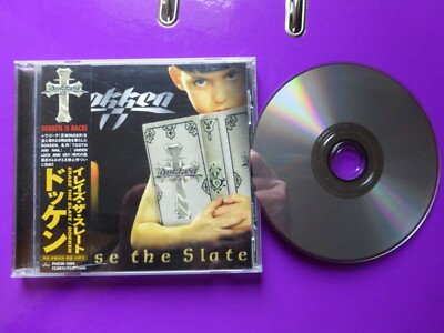 Dokken Erase the slate CD Japan + OBI + 3 Bonustracks 1 Hidden Track Winger