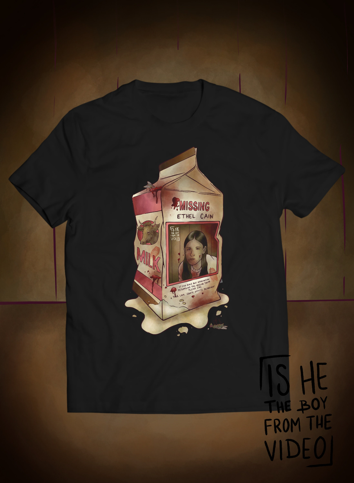 ETHEL CAIN  Black Unisex All size Shirt Gift Family F028