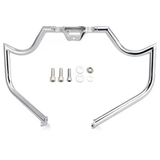 Meathook Engine Guard Highway Crash Bar for Street Bob Low Rider 18-up Chrome