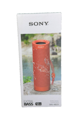 Sony Wireless Speaker Extra Bass 12H SRS-XB23 Portable Limited Edition NIB