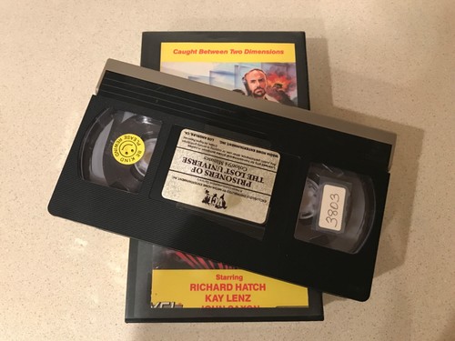 Prisoners of the Lost Universe (VHS, 1984, Media Cut Box) Richard Hatch - Picture 4 of 4