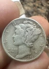 1943 Wing Mercury 90% silver Dime with errors See Pic's