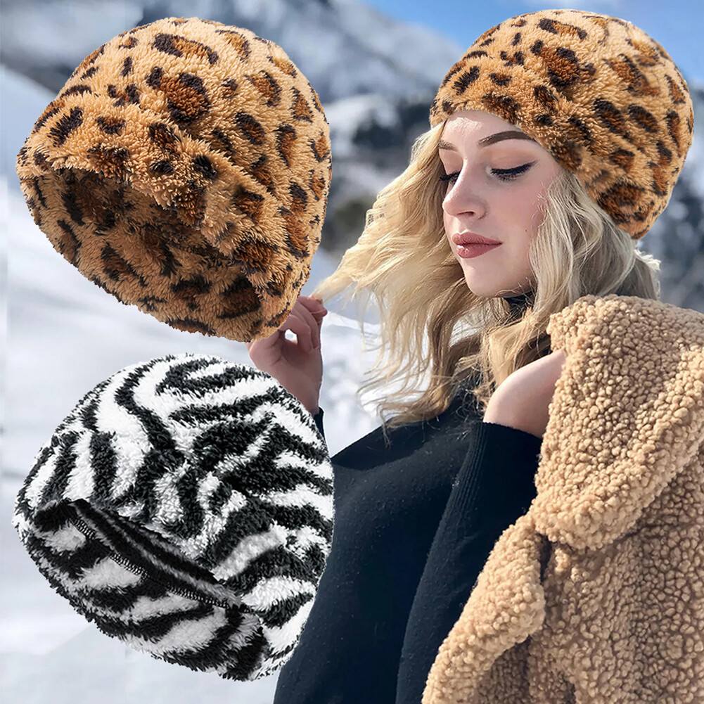 HUAMULAN Women Men Winter Trapper Hats Ear Flaps Ushanka Aviator